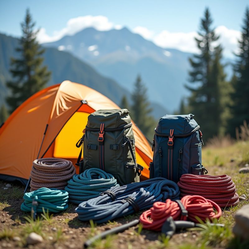 راهنمای جامع انواع طناب های کمپینگ